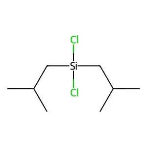 Silane, dichlorobis(2-methylpropyl)- structure