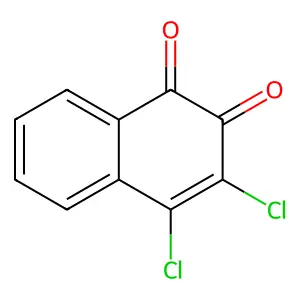 3,4-Dichloro-1,2-naphthoquinone structure