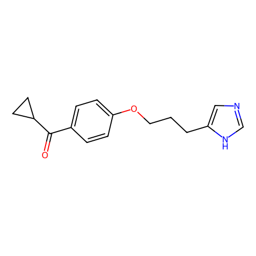 Ciproxifan structure