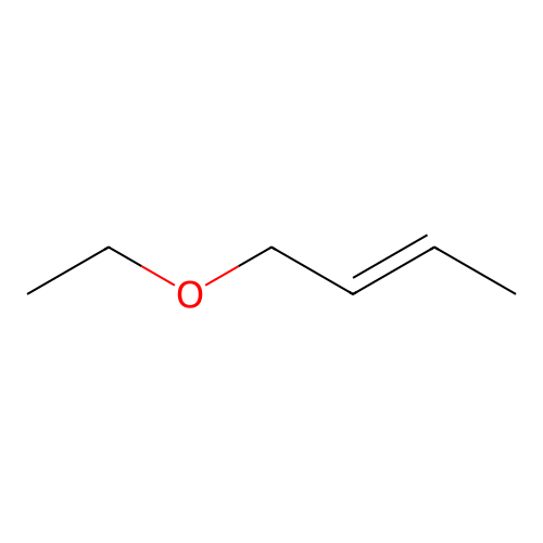 Ethoxybut-2-ene structure