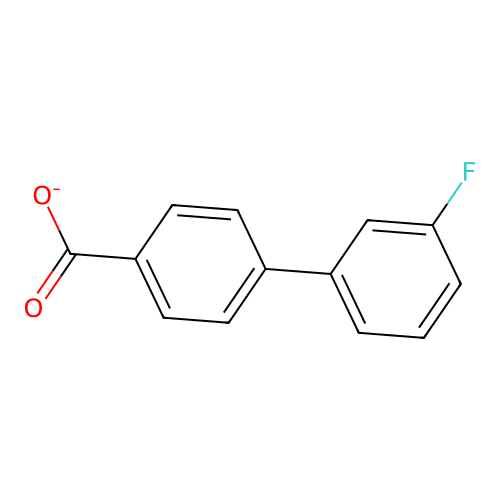 4-(3-Fluorophenyl)benzoate structure