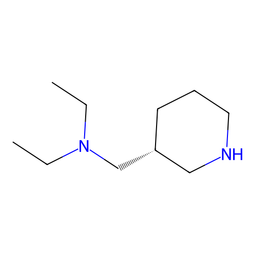 (R)-N-Ethyl-N-(piperidin-3-ylmethyl)ethanamine structure