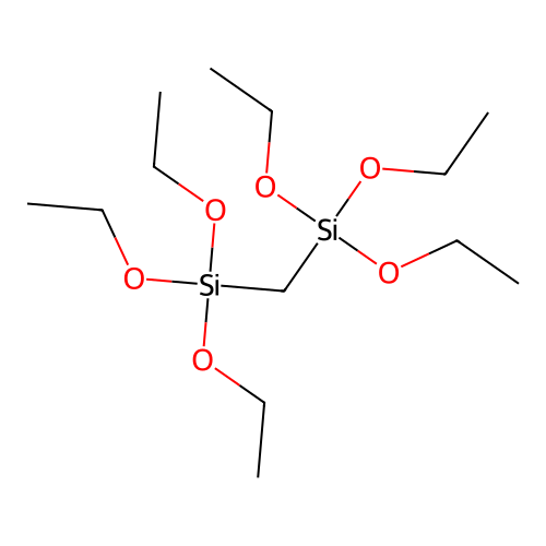Bis(triethoxysilyl)methane structure