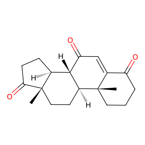 Androst-5-en-4,7,17-trione structure
