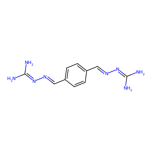 N,N-(4-xylylidene)bisaminoguanidine structure