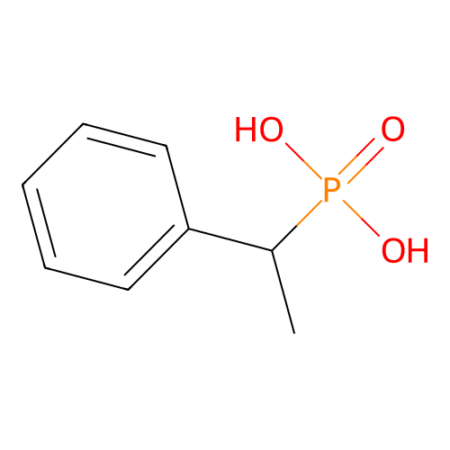 (1-Phenyl-ethyl)-phosphonic acid structure