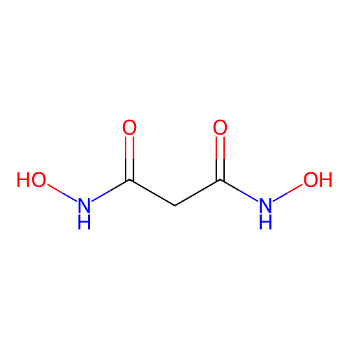 丙二异羟肟酸 structure