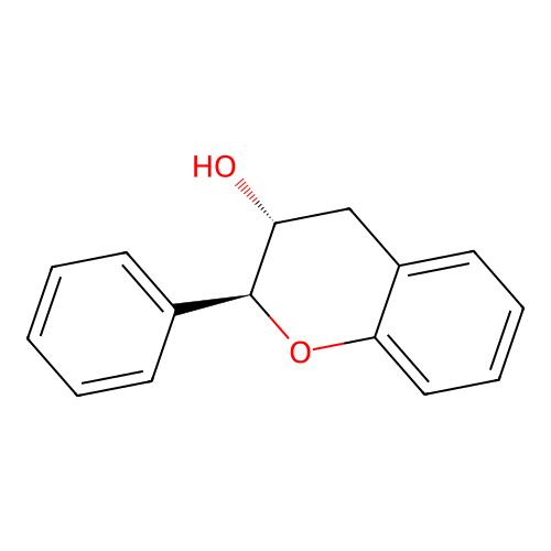 3-Flavanol, trans-(+)- structure
