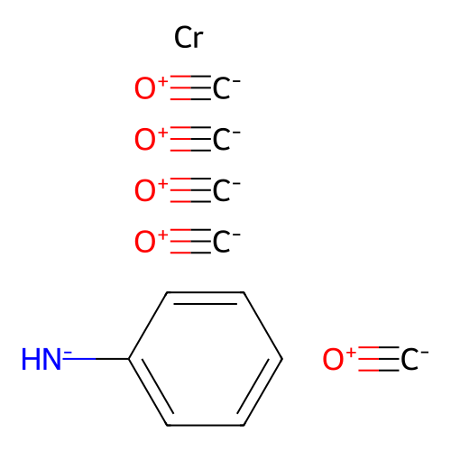 Carbon monoxide;chromium;phenylazanide structure