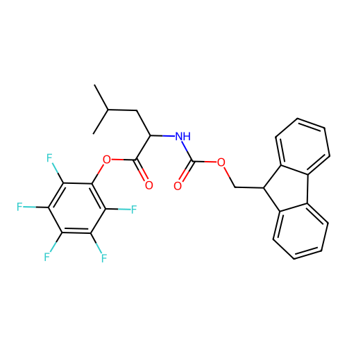 Fmoc-Leu-OPfp structure