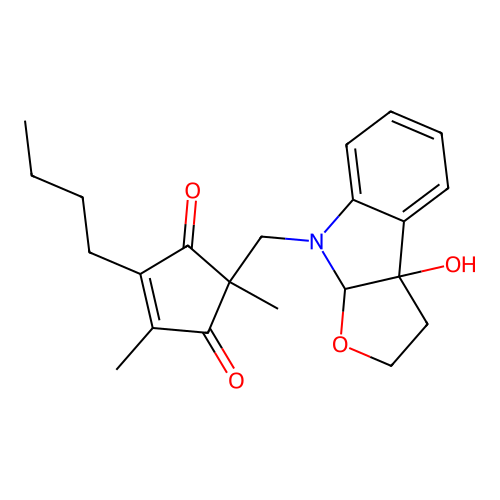MADINDOLINE A structure