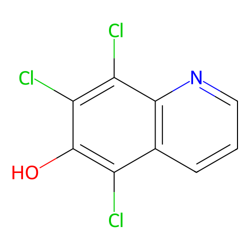 5,7,8-Trichloroquinolin-6-ol structure