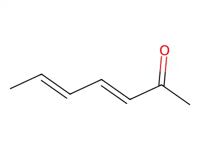 3,5-Heptadien-2-one structure
