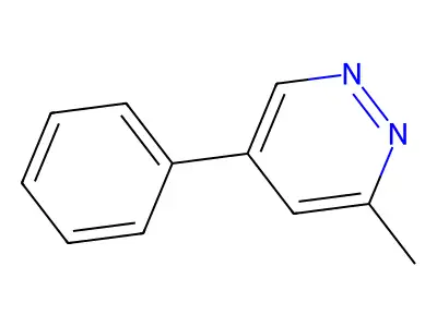 3-Methyl-5-phenylpyridazine structure