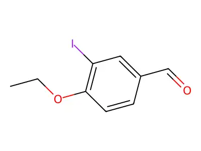 4-Ethoxy-3-iodobenzaldehyde structure