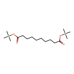 Bis(trimethylsilyl) sebacate structure