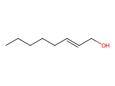 Oct-2-en-1-ol structure
