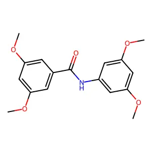 N-(3,5-dimethoxyphenyl)-3,5-dimethoxybenzamide structure
