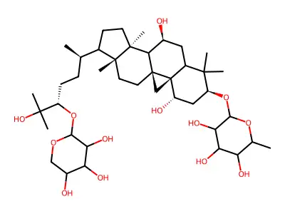 Macrophyllosaponin B structure