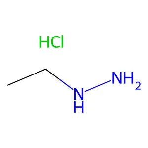 Hydrazine, ethyl-, monohydrochloride structure