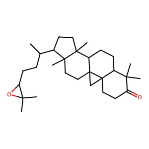 (24R)-24,25-Epoxycycloartan-3-one structure