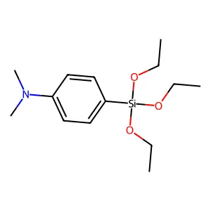 N,N-二甲基-4-(三乙氧基硅基)苯胺 structure