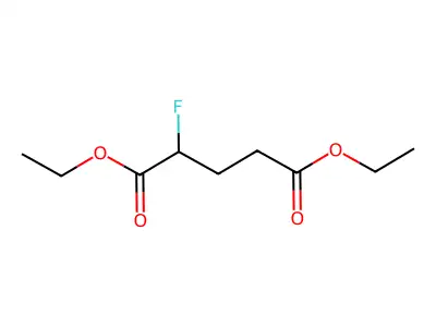 Diethyl-alpha-fluoroglutarate structure