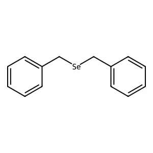 Benzene, 1,1'-[selenobis(methylene)]bis- structure