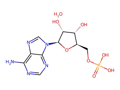 磷酸腺苷 structure