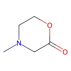 N-methyl-2-morpholinone structure