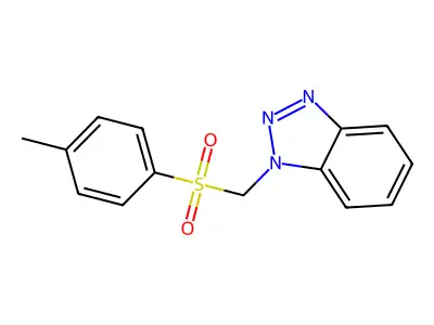 1-[(4-Methylbenzenesulfonyl)methyl]-1H-1,2,3-benzotriazole structure