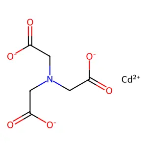 (Nitriloacetato)cadmate(1-) structure