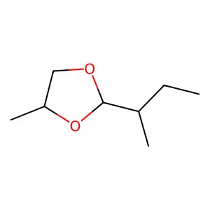 1,3-Dioxolane, 4-methyl-2-(1-methylpropyl)- structure