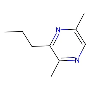 2,5-Dimethyl-3-propylpyrazine structure