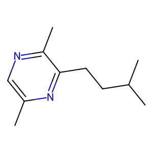 2,5-Dimethyl-3-(3-methylbutyl)pyrazine structure
