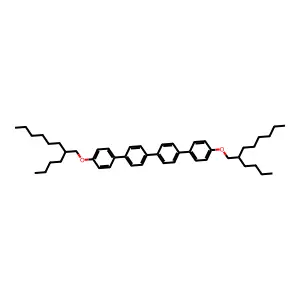 4,4''-双((2-丁基辛基)氧基)四联苯 structure