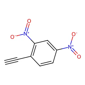 1-Ethynyl-2,4-dinitro-benzene structure