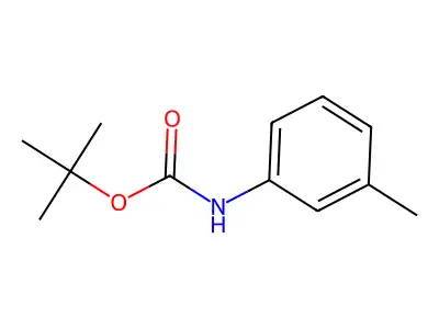 Tert-butyl m-tolylcarbamate structure