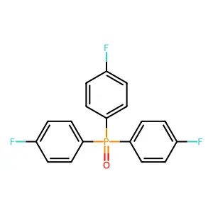 Tris(4-fluorophenyl)phosphine structure