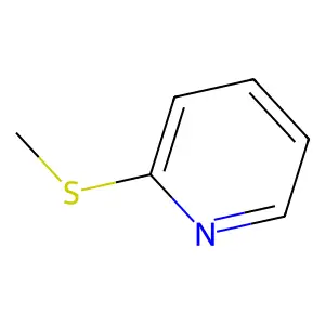 Pyridine, 2-(methylthio)- structure