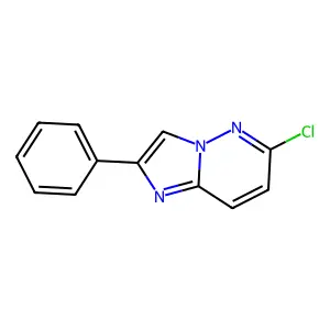 Imidazo(1,2-b)pyridazine, 6-chloro-2-phenyl- structure