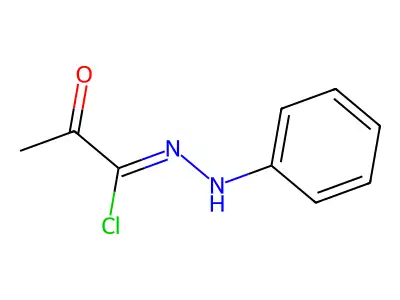 2-oxo-N-phenylpropanehydrazonoyl chloride structure