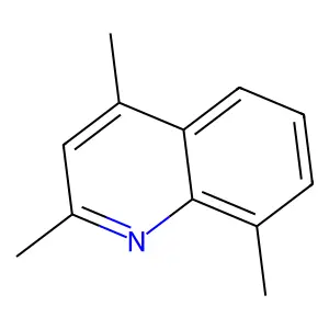 2,4,8-Trimethylquinoline structure