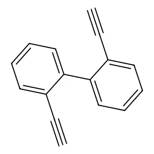 1,1'-Biphenyl, 2,2'-diethynyl- structure