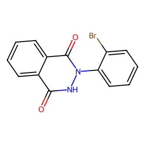 2-(2-Bromophenyl)-2,3-dihydro-1,4-phthalazinedione structure