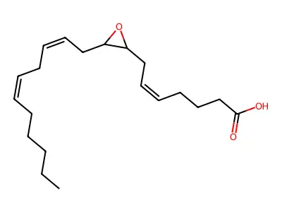 8,9-Epoxyeicosatrienoic acid structure