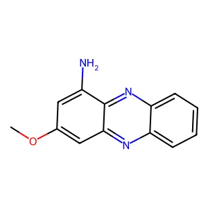 3-Methoxy-1-phenazinamine structure