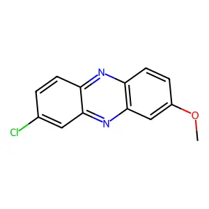 2-Chloro-8-methoxyphenazine structure