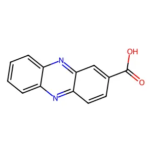 2-Phenazinecarboxylic acid structure