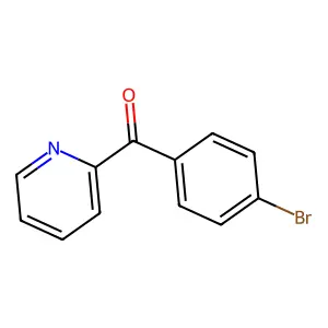(4-Bromophenyl)-2-pyridyl ketone structure